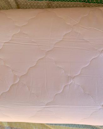 Cuscino cervicale ergonomico trapuntato bianco