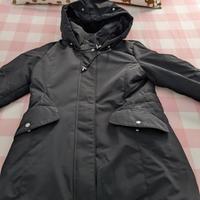 Parka giacca inverno foderato con pelliccia Zara