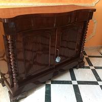 Piccola Servante Inglese Piuma Mogano