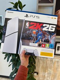 PLAYSTATION 5 1TB  DISK NUOVA + NBA 2026