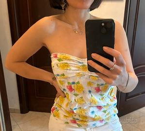 Blusa a fiori estiva