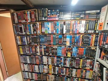 VHS e DVD ex-noleggio