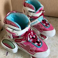 Pattini bambina Airvent Hudora 30-33