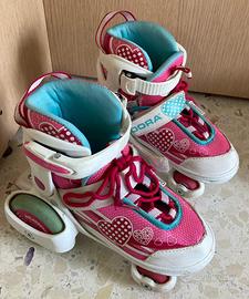 Pattini bambina Airvent Hudora 30-33