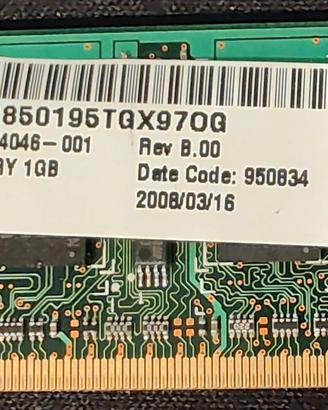 RAM Notebook Hynix 1GB DDR2 SO-DIMM PC2-5300S 667M