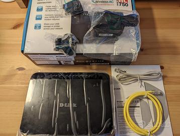 Modem Router ADSL Wi-Fi D-Link GO-DSL-AC750