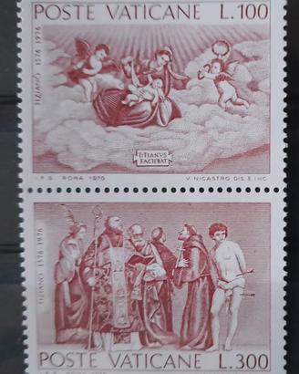 Francobolli Vaticano 1976 cpl **