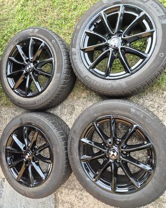 cerchi 16 bmw serie 1 con invernali 