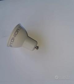 LAMPADA FARETTO LED GU 10 VETRO OPACO