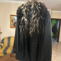 Cappotto in vera pelle da donna