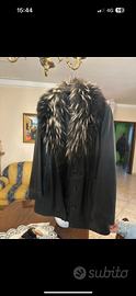 Cappotto in vera pelle da donna