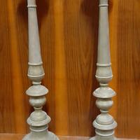 ANTICHI CANDELABRI IN OTTONE 