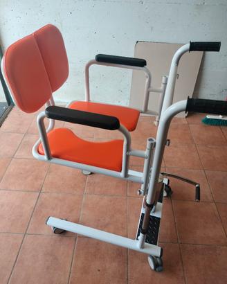 sollevatore idraulico per anziani ,sedia a rotelel