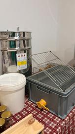 Materiale apistico per smielatura e altro