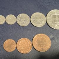 lotto monete con argento