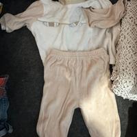 Tutine neonato ciniglia 6pz