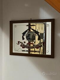 Quadro a specchio Vintage da collezione Remington