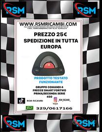 GRUPPO COMANDI 4 FRECCE SMART FORTWO PRIMA/SECONDA