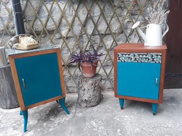 comodini vintage restyling chiave moderna