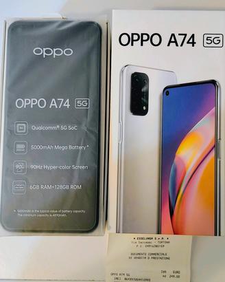 Oppo A74 5G 6+6GB/128GB Silver.