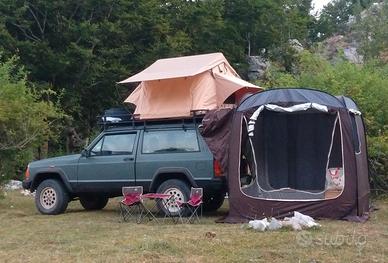 Jeep Cherokee xj allestimento CAMP