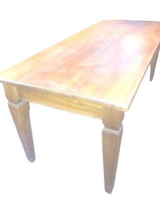 Tavolino  noce massello  125 cm  x  78 cm