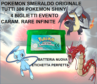 POKEMON SMERALDO FINITO COMPLETO DI TUTTI POKEMON