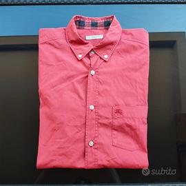 Camicia burberry rossa best sale