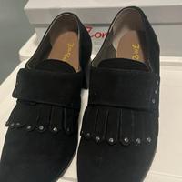 Scarpe nuove scamosciate Tomasi N. 37,5