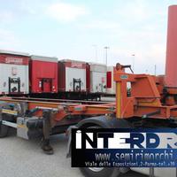 Semirimorchio portacontainer ribaltabile 30piedi