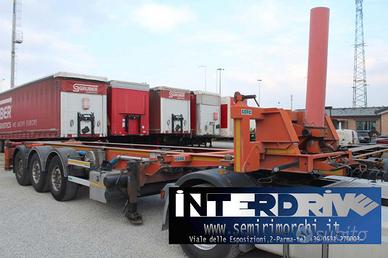 Semirimorchio portacontainer ribaltabile 30piedi