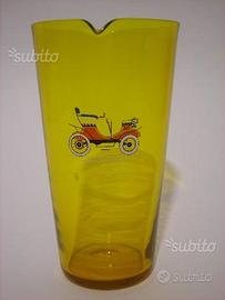 Pedgeot 1901 bicchierone dosatore vetro soffiato