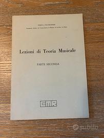 Libro Lezioni di Teoria Musicale - parte seconda