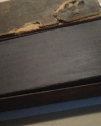 ROMBAUGH'S Pietra per Rasoio mano libera, Vintage