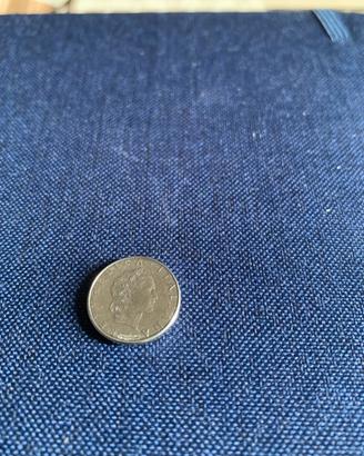 rara moneta lire 50 taglio piccolo anno 1993