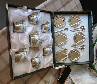 servizio da caffe vintage da 6 persone