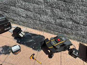 Robot tagliaerba senza filo zeta r + smart sistem