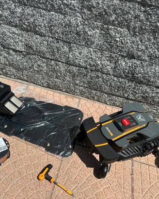 Robot tagliaerba senza filo zeta r + smart sistem