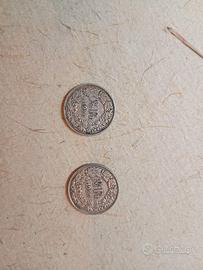 22 Monete Svizzera 1/2 Franco-Argento (1920-1967)