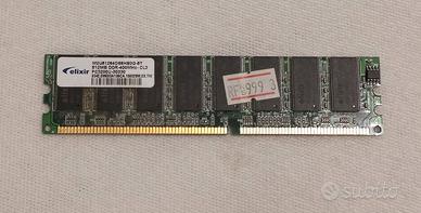 Ram Elixir 512MB DDR 400 MHz CL3 PC3200U