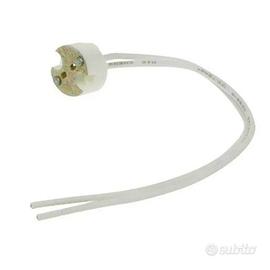 27 PORTALAMPADA IN CERAMICA UNIVERSALE G4, GU5.3