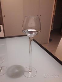 bicchiere porta lumino