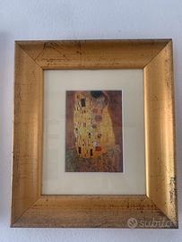 Quadro riproduzione il bacio di Klimt