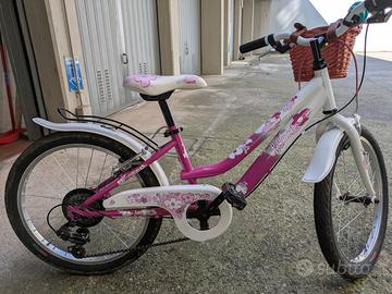 Bicicletta da bimba Flora 20’’ con cambio