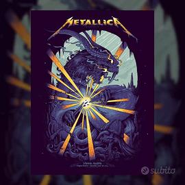 Metallica M72 WT - PopUp Poster Vienna Numbered