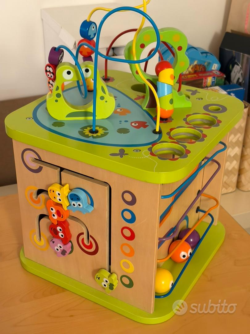 Hape Shapy Gioco Educativo In Legno, Metal Box, Linea Beleduc