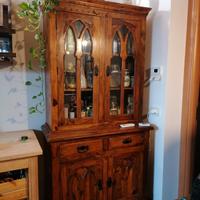 credenza etnica in legno