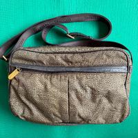 Borsa a tracolla BORBONESE marrone scuro