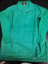 Maglia pelle e cotone Nazareno Gabrielli