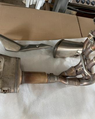 Marmitta/scarico completo suzuki gsx 1000 s dal 22